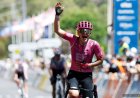 Women's Tour Down Under: Noemi Rüegg outsprints UAE Team ADQ rivals to win stage 3 and claims overall for second year in a row