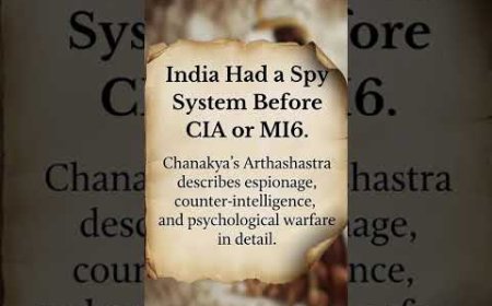 CIA Se Pehle Bharat Ka Spy Network 🕵️‍♂️ | Chanakya Aur Arthashastra Ka Gupt Itihaas