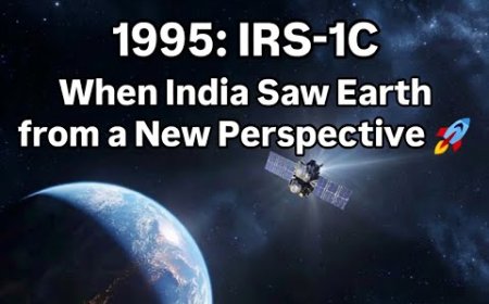 IRS-1C (1995) | Jab Bharat Ko Aasman Se Dekhne Ki Aankh Mili 🚀