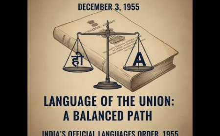 Hindi + English in Government Work | 1955 Language Policy Explained | Article 343(2)