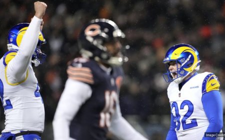 Rams end the Bears’ magical run and the Patriots ease past the Texans to set up NFL’s final four