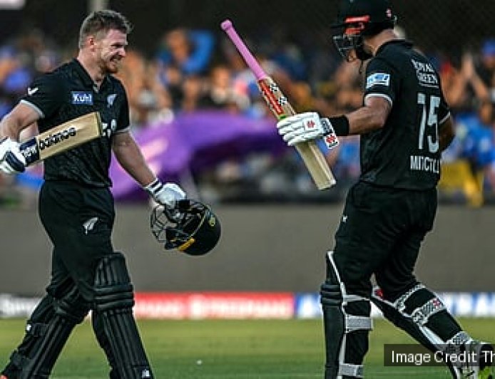 New Zealand overcome Virat Kohli’s valiant 124 to secure ODI series win