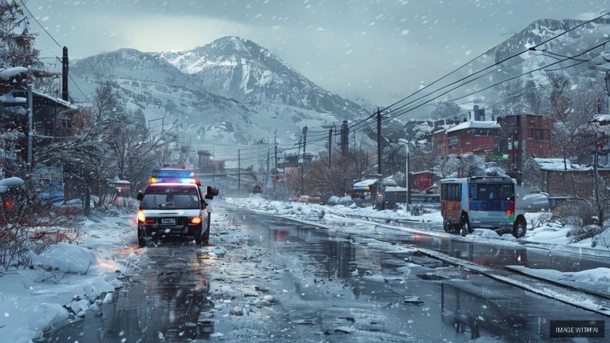 Severe Cold Grips Jammu and Kashmir, Bursting Water Pipes