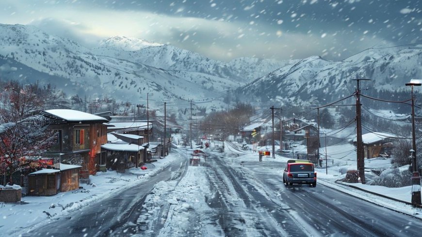 Kashmir on Snowfall Alert