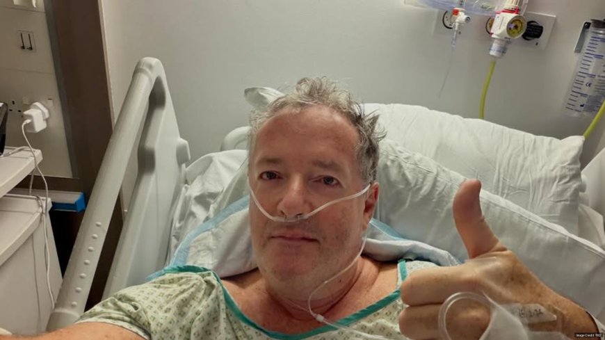 Piers Morgan Hospitalized After Fall, Undergoes Hip Replacement