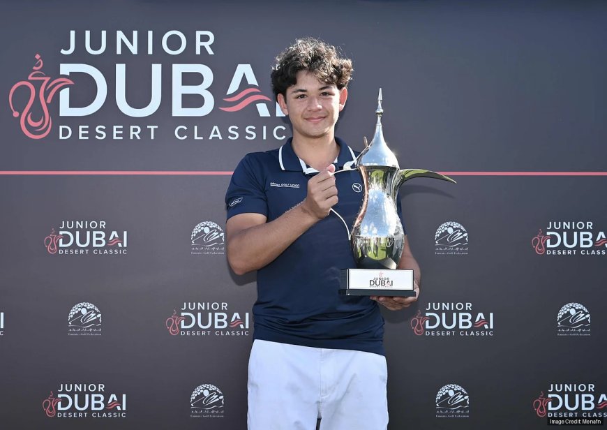 Christian Hansen's Dramatic Eagle Putt Secures Junior Dubai Desert Classic Victory